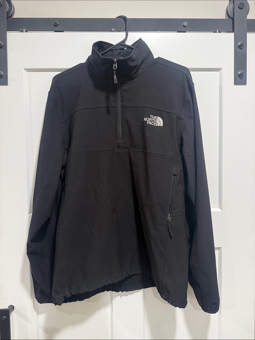 The North Face Black Lightweight Half-Zip Pullover